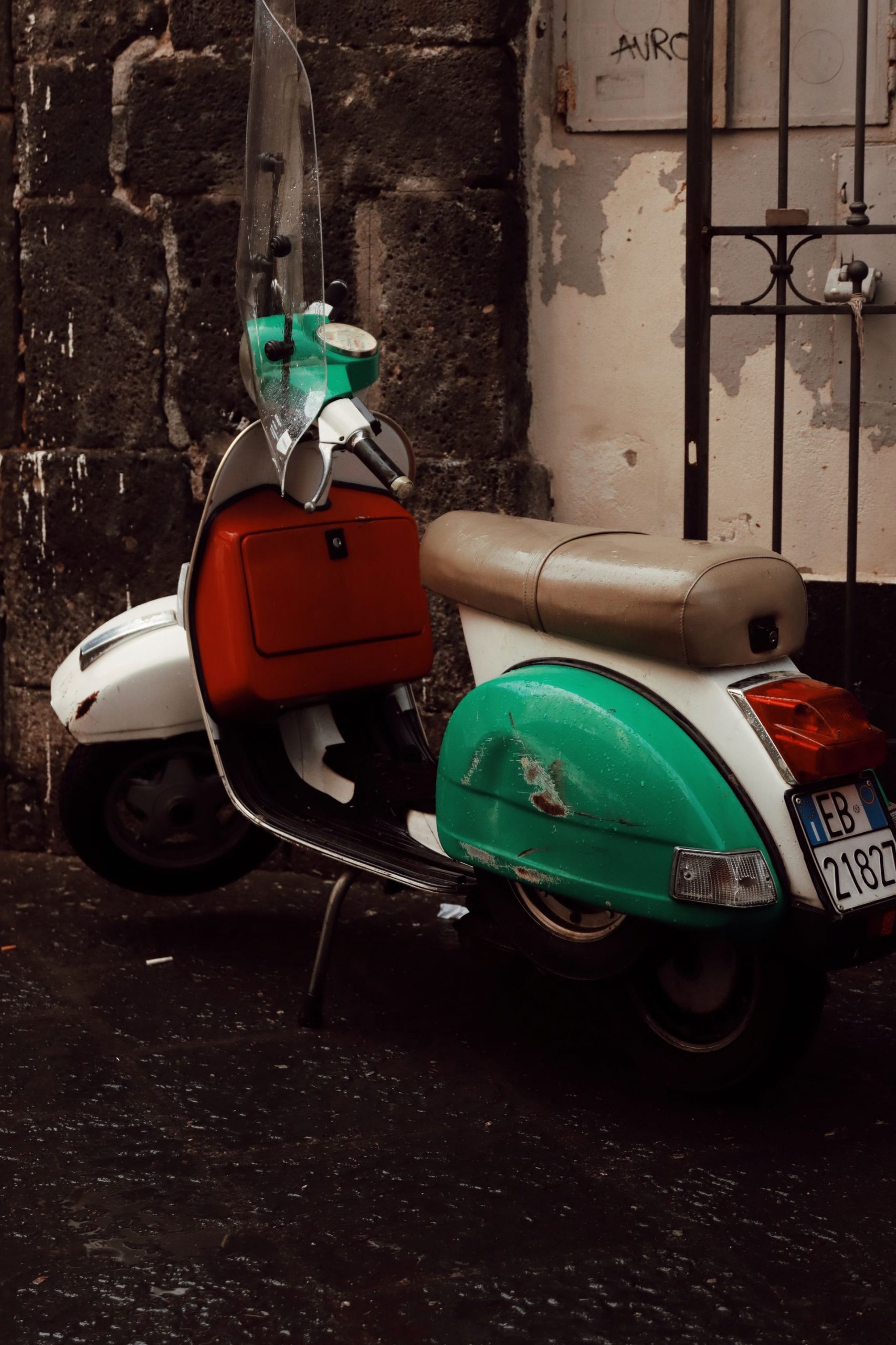 Vespa aux couleurs de l’Italie